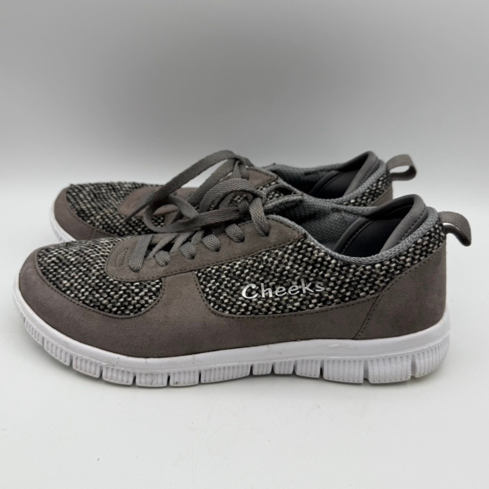 Tony Little Cheeks Walking Sneakers Comfort Shoes‎ Lightweight Gray Womens 6.5